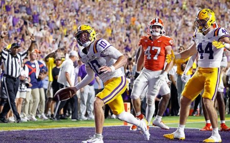Sam Leavitt injury bombshell sends LSU-Ole Miss showdown into chaotic mode, as Kiffin's return looms