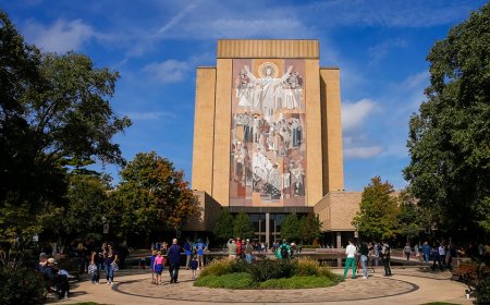 Search underway for suspected gunman outside Notre Dame football game vs Michigan State