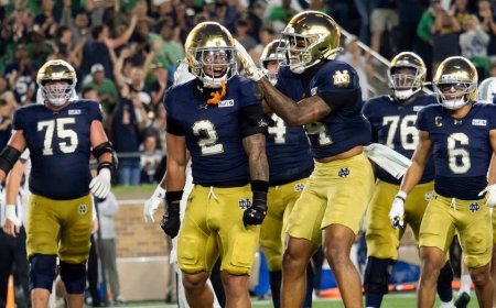 Notre Dame football holds Michigan State to 167 total yards in 27-10 home victory