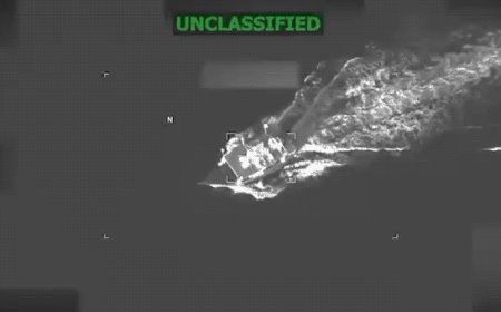 US military strikes alleged narco-trafficking vessel in Caribbean, killing 4 'narco-terrorists'