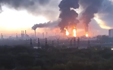 Ukraine Pounds Major Moscow Refinery as Global Diesel Crisis Threatens Economic Shock