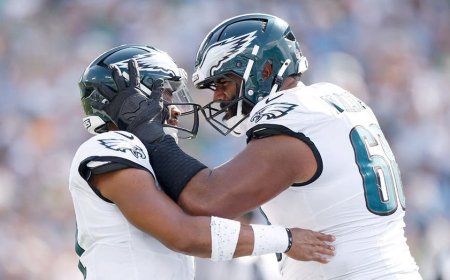 Jalen Hurts saves Eagles from ugly upset as Philadelphia escapes Titans to remain unbeaten