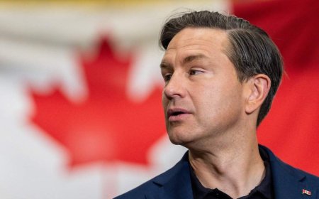 Poilievre says Canada will never be ’28th state’ of EU at Ontario rally