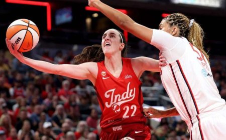 Caitlin Clark shines, but Fever suffer embarrassing blowout loss to Mystics as playoff race heats up