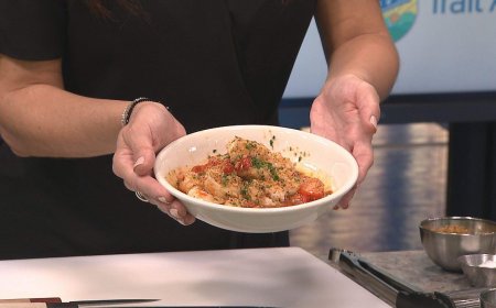 Recipe: Calabrian chili garlic prawns