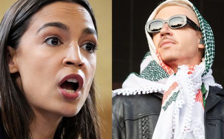 AOC Fundraises Off Macklemore Backlash, Accuses Robert Kraft of Censoring Pro-Hamas Speech