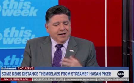 Gov Pritzker dodges questions on Hasan Piker, says focus should be on stopping Trump