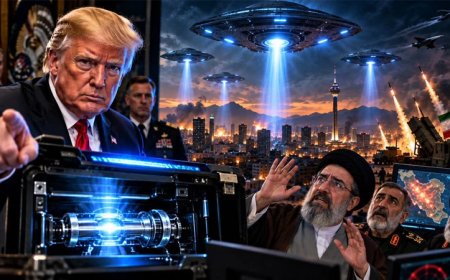 BOMBSHELL EXCLUSIVE: Trump Releases Secret Technology Triggering A UFO Panic In Tehran! This Signals That Trump Sees Himself In A Stalemate Against Iran, And If He’s Able To Successfully Rollout The Never-Before-Seen Advanced Technology, He Can Scare Them Into Submission!