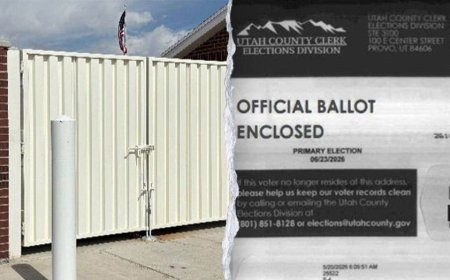 Former USPS worker indicted after allegedly dumping 300-plus Utah mail-in ballots without delivering one