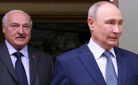 Lukashenko reveals bizarre argument he and Putin have over who is the ‘bigger dictator’