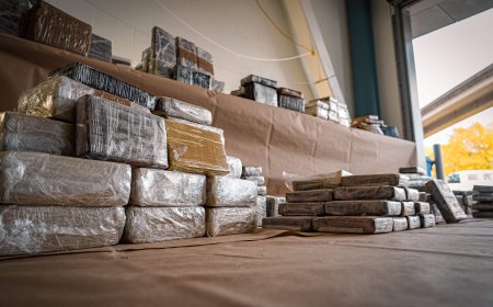Vancouver police say $5.8M of cocaine found in t-shirt order is record bust