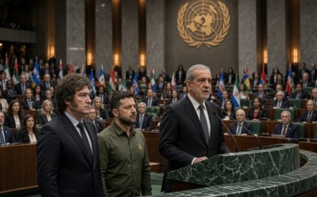 Live! Iranian President Pezeshkian, Ukraine’s Zelenskyy, Argentina’s Milei & Others Address Live! UN General Assembly Day After Trump’s Epic Rebuke Of Globalism