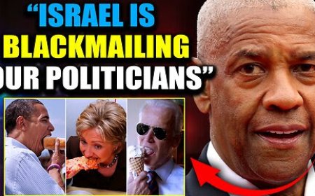Denzel Washington Exposes ‘Kompromat’ Israel Has on 90% of Congress: “They’re ALL Pedophiles”