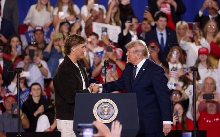 As expected, media mocks Jaxson Dart injury because he dared to introduce Trump on stage