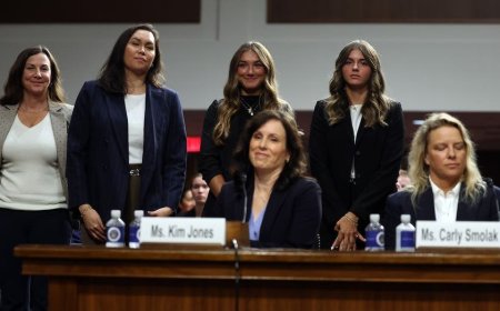 Female athletes, women's sports advocates speak on Capitol Hill as trans athlete issue hovers over midterms