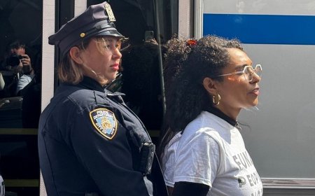 Mamdani-backed socialist arrested at anti-Netanyahu protest outside UN