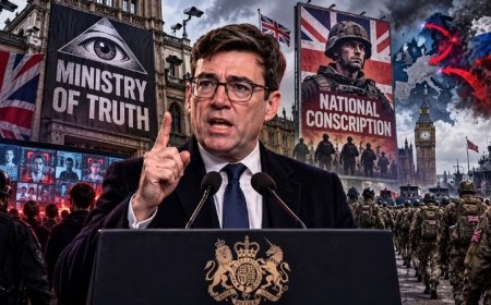 UK To Establish Ministry Of Truth Ahead Of National Conscription To Fight Russia!