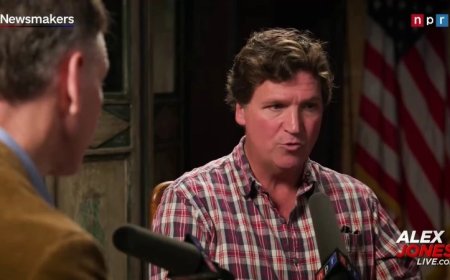 VIDEO: Tucker Carlson Joins Alex Jones In Calling For Trump’s Cabinet To Immediately Remove Him From Office Via The 25th Amendment For Publicly Promoting A Nuclear 1st Strike & Other War Crimes Against Iran!