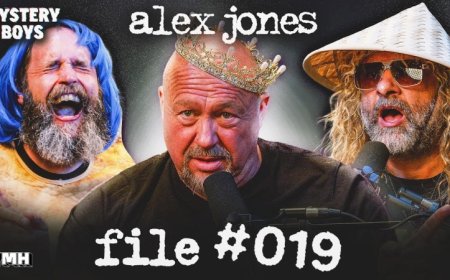 Must-Watch! Alex Jones Joins Duncan Trussell & Kurt Metzger On The Mystery Boys Podcast, Talks Iran War, Israel, The Decline Of Hip-Hop & More!