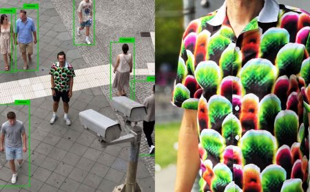Designer Creates ‘Ugliest’ Shirt to Block AI Surveillance Cameras