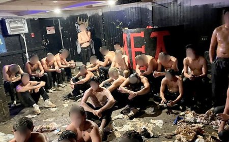 Dozens of pledges found covered in food in sweltering frat basement as police investigate alleged hazing