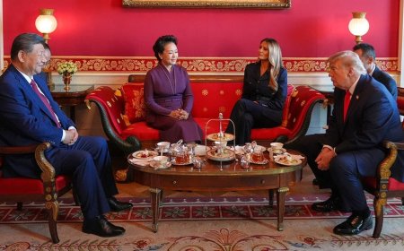 Xi praises US state visit 'perfection' as Trump calls meetings 'very productive'