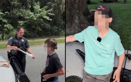 Boy, 11, Fingerprinted, Arrested, Ordered To Appear In Court After 2 Female Cops Stop His E-Bike While Going Fishing