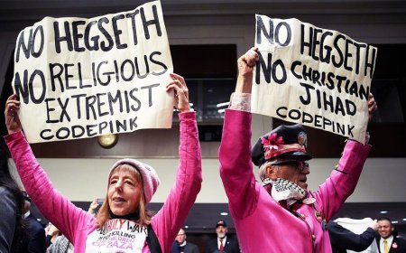 Leftist protester disrupts Climate Week event by ranting against US military