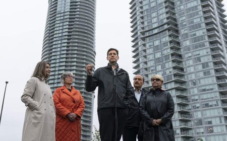 B.C.’s Eby says NDP would tax new, unsold condos, raise speculation, vacancy fees