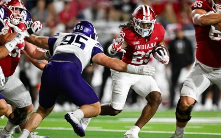 Reigning champion Indiana Hoosiers survive major scare from Northwestern in Big Ten opener