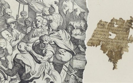 Damaged fragment deemed 'unremarkable' turns out to be rare piece of Homer's 'Odyssey' history