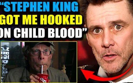 Jim Carrey Tape: “Stephen King Got Me Hooked on Adrenochrome – I’ll Be Dead Before You Hear This”
