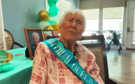 Texas Woman Celebrates 105th Birthday, Credits ‘the Good Lord’ for Her Long Life