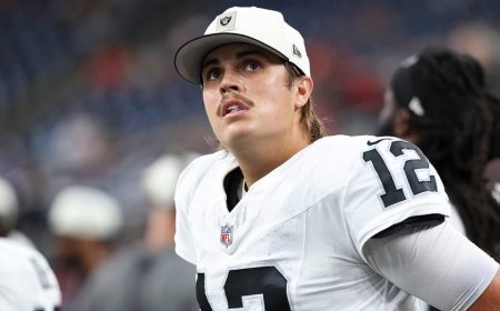 Raiders' Aidan O'Connell announces death of his father, leaning on faith in time of sorrow