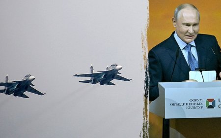 Supersonic Russian jets trigger joint scramble by NATO allies amid Putin 'clowns' jab