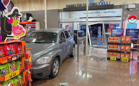 Texas man arrested after 'intentionally' crashing into a closed Kroger to use bathroom: cops