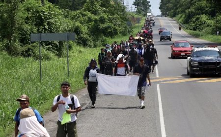 Migrant Caravan from Honduras Heading for US Border