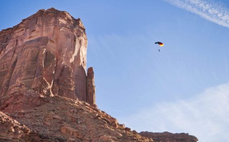 BASE jumper plummets to his death after wingsuit failure in Utah canyon