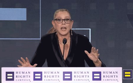 Hollywood actress upset her son isn't gay fumes in bizarre spectacle at Human Rights Campaign gala