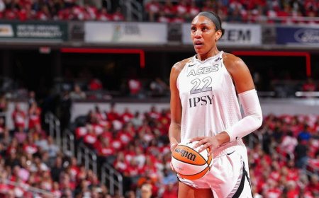 Aces' A'ja Wilson gets tech for confrontation with Fever fan, who was determined to have broken no rules