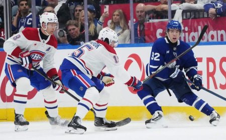 New-look Maple Leafs fall to Canadiens