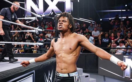 WWE NXT star EK Prosper hits jaw-dropping move on Grayson Waller but fails to win championship