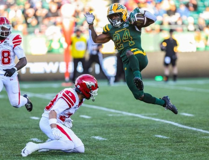Elks clinch playoff spot via 53-16 win over Stamps
