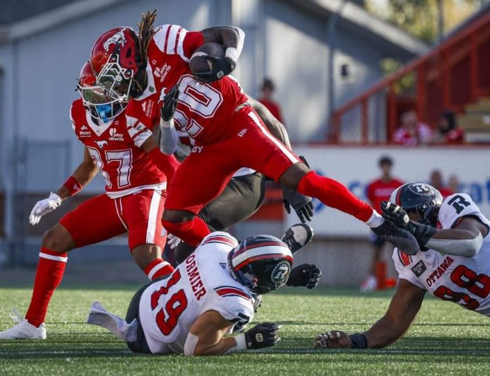 Career kick by Paredes lifts Stampeders to win