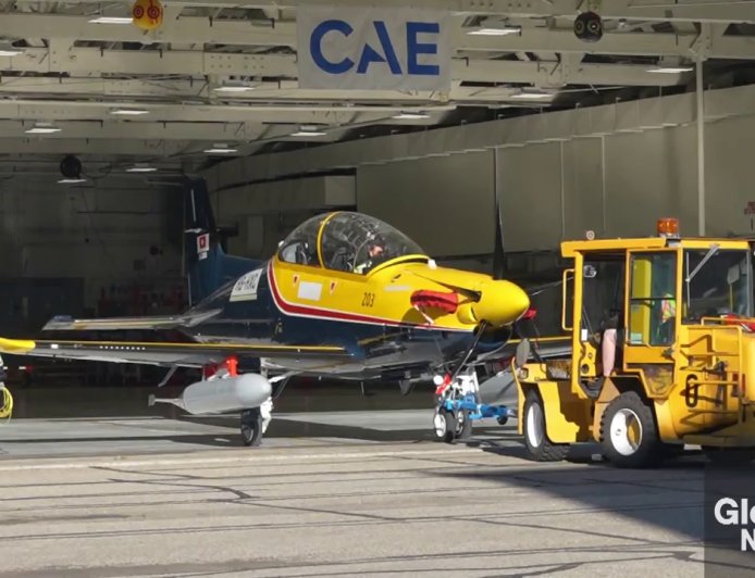 Siskin II aircraft – the same model selected to replace Snowbirds – arrive in Moose Jaw