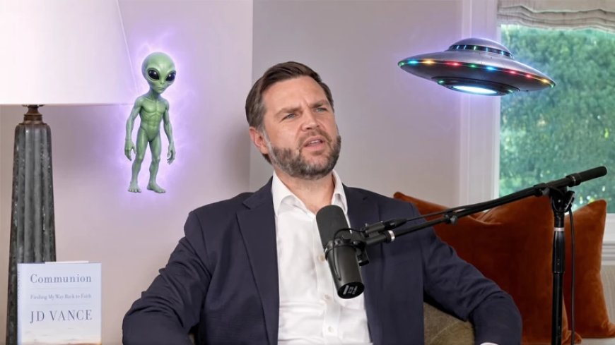 Video: VP JD Vance Opens Up About Extraterrestrials, Says They Could Be Angels, Demons, or Aliens
