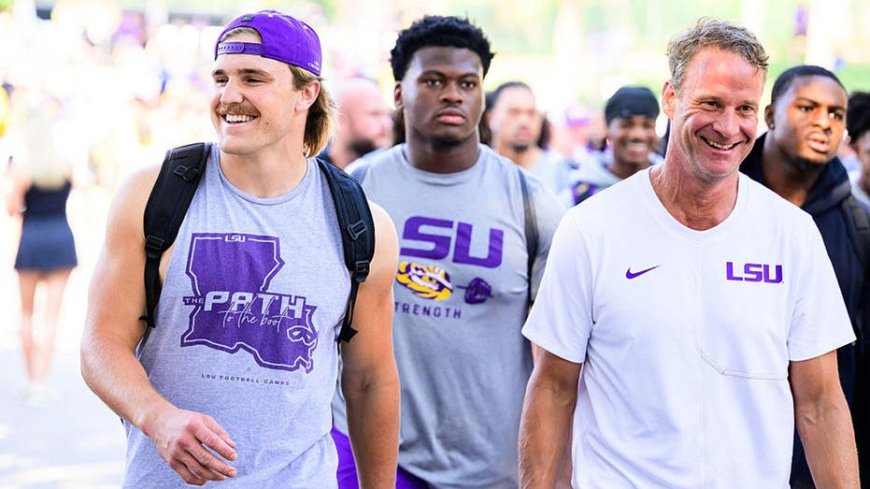 LSU is ready to party: Lane Kiffin’s debut brings fireworks to Death Valley after revival-like buildup