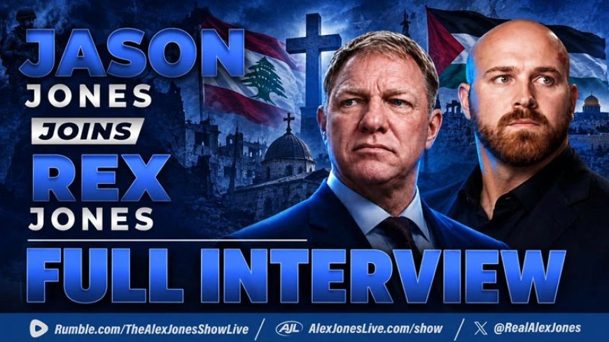 EXCLUSIVE INTEL: Jason Jones Breaks Down His Eyewitness Testimony Of Ongoing War Crimes & Ethnic Cleansing In Lebanon, And Reveals What We Can All Do To Build A Pro-Human Future By Embracing Jesus!