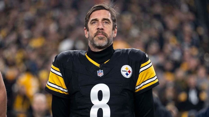 Steelers' Aaron Rodgers hopes to be 'supporting my pregnant wife' by next year after final NFL season