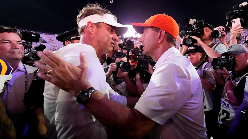 LSU had a revival, Clemson was at a funeral: Lane Kiffin’s debut sends a loud message to college football